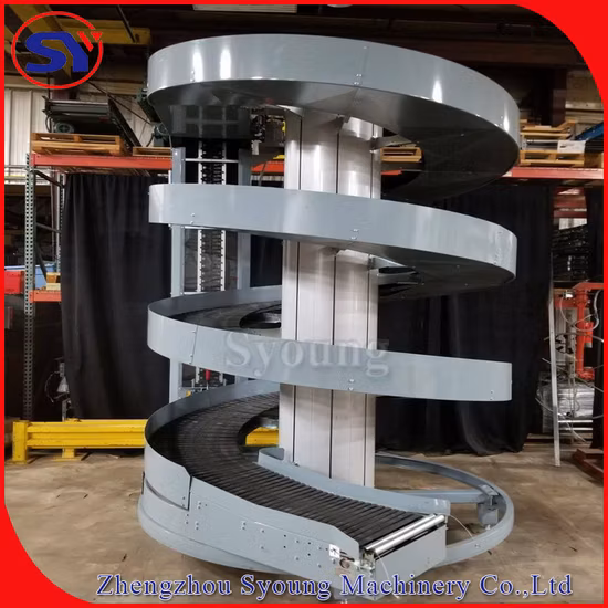 Small Cooling Spiral Elevator Vertical Screw Conveyors