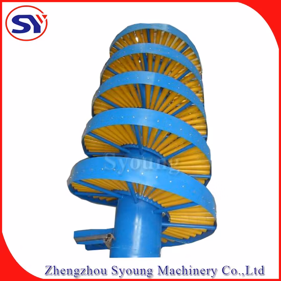 Small Cooling Spiral Elevator Vertical Screw Conveyors