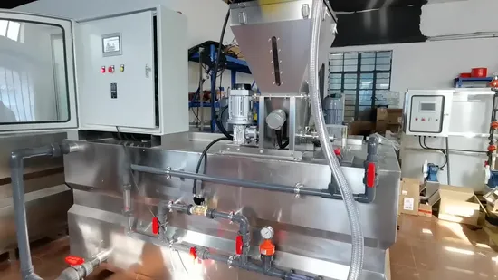 Automatic Polyelectrolyte Preparation PAM PAC Polymer Powder Dosing System