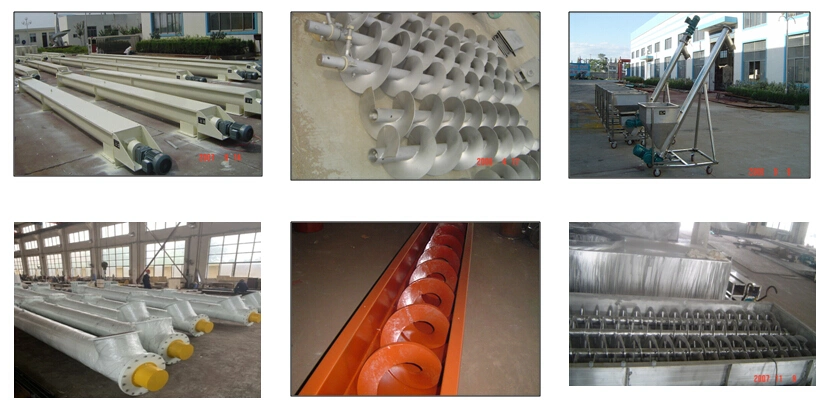 U Shape Screw Conveyor/Auger/Spiral Conveyor