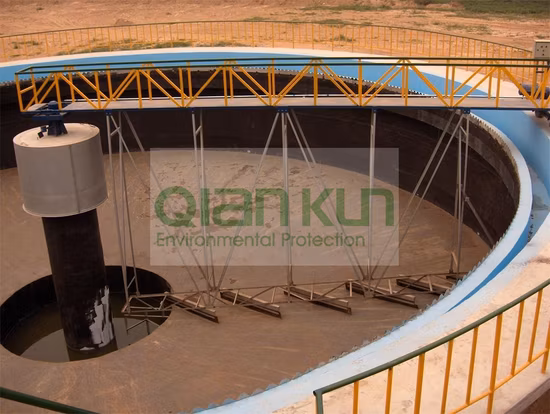 Automação completa Suspensão de controle local/remoto Full Bridge Center Drive Raspador de lodo